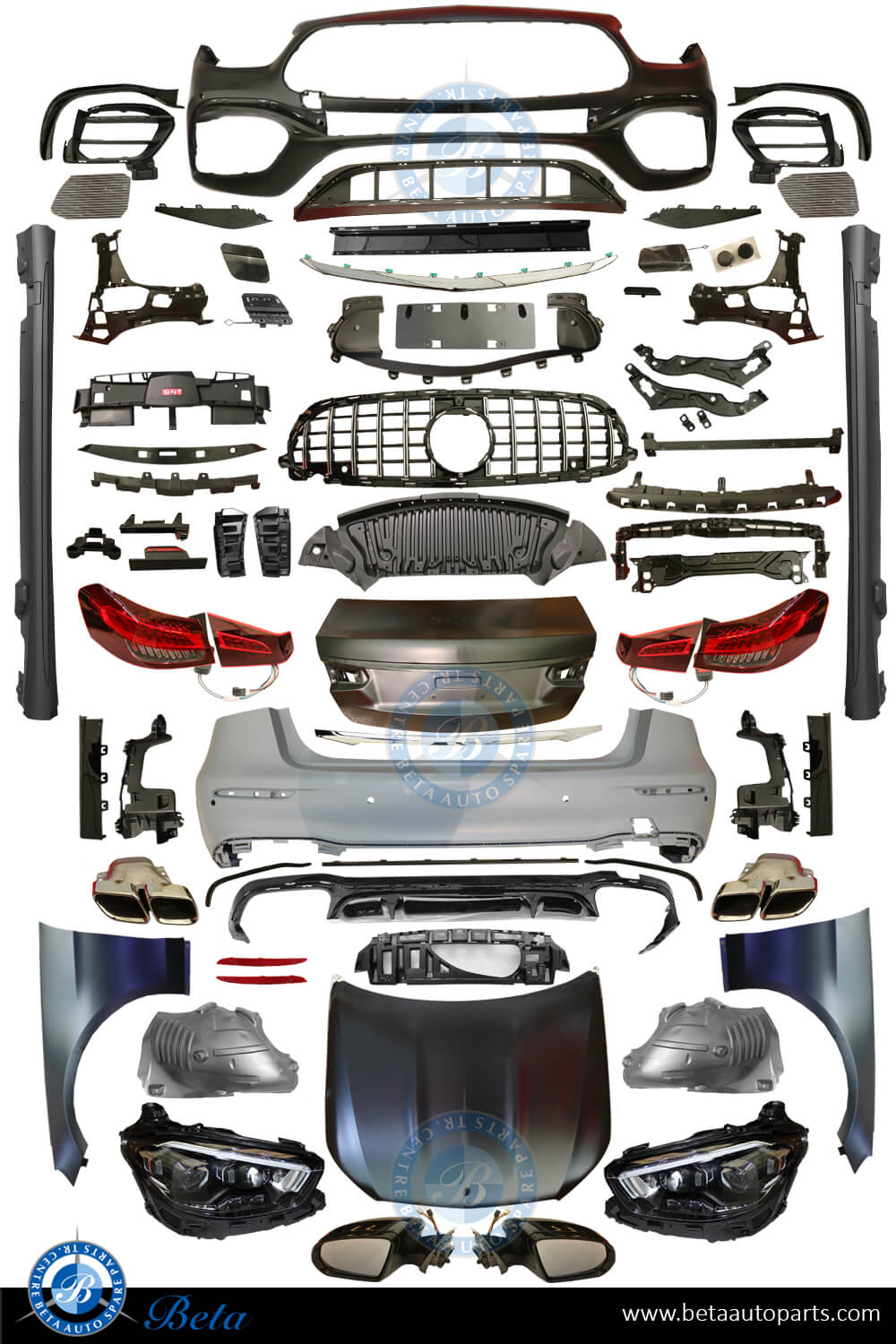Mercedes E-Class W212 (2010-2013), Body Kit Conversion Upgrade to 2021 AMG E63 Look, China Mercedes E-Class W212 (2010-2013), Body Kit Conversion Upgrade to 2021 AMG E63 Look, China
